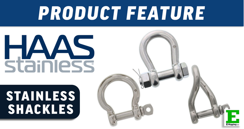 HAAS Stainless Steel Shackles