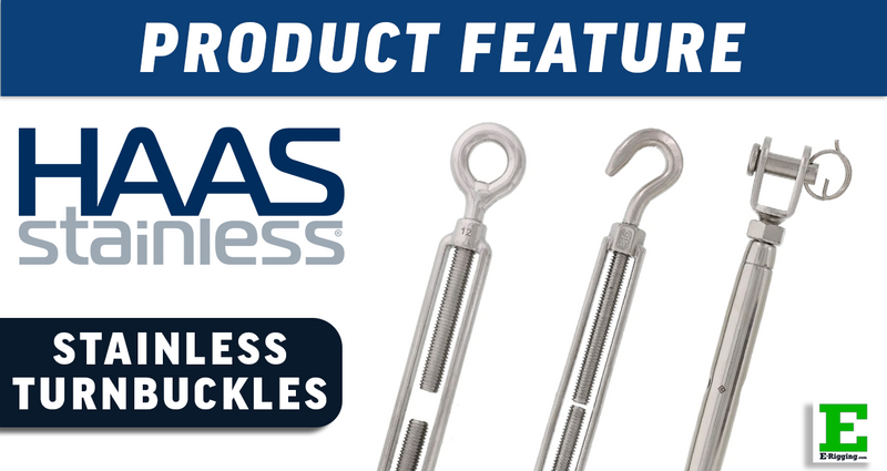 HAAS Stainless Steel Turnbuckles