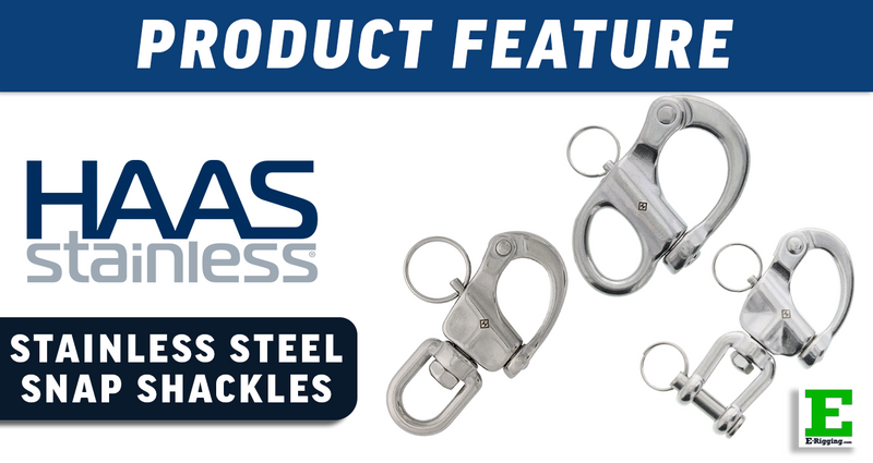 HAAS Stainless Steel Snap Shackles