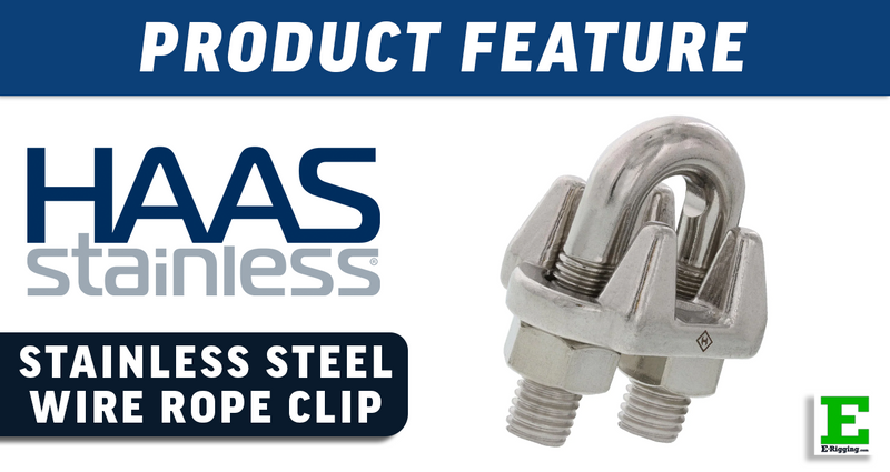 HAAS Stainless Steel Cast Wire Rope Clip