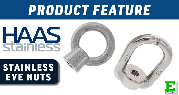 HAAS Stainless Eye Nuts