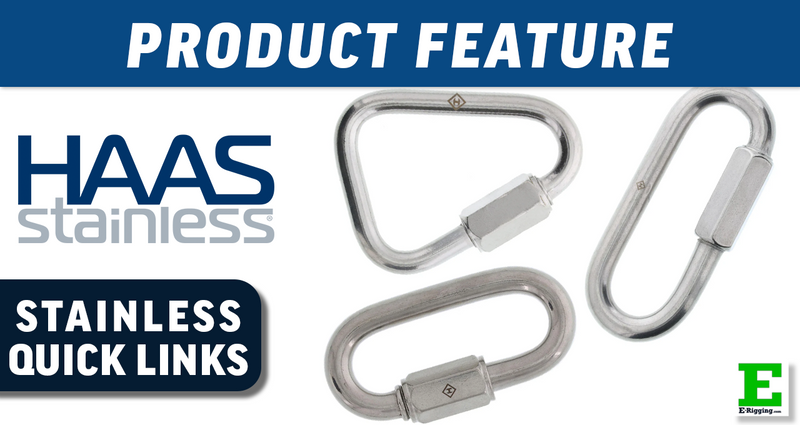 HAAS Stainless Steel Quick Links