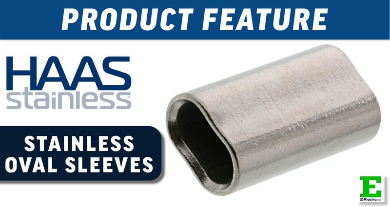 HAAS Stainless Steel Oval Sleeves