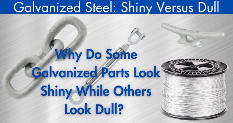 Galvanized Steel: Shiny Versus Dull Header