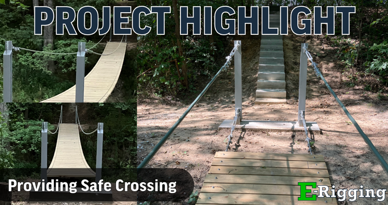 Jeff's Suspension Bridge Project in Missouri: A Testimony to E-Rigging Quality