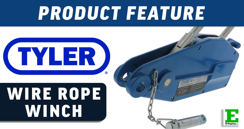Tyler Tool Aluminum Wire Rope Winch