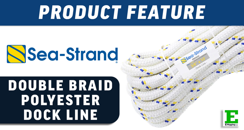 Sea Strand Double Braid Polyester Dock Line