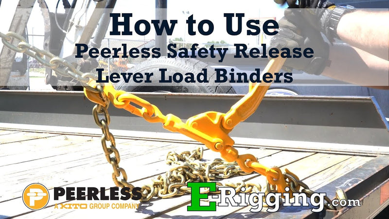 Safety Release Lever Load Binders