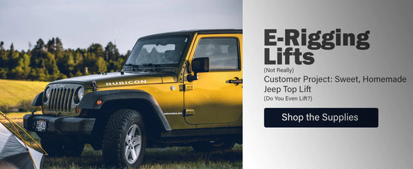 Safely Lift and Remove Your Jeep Hardtop by Yourself!
