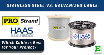 Stainless Steel vs. Galvanized Cable | Which Cable is Best for Your Project? Stainless Steel vs. Galvanized Cable | Which Cable is Best for Your Project?