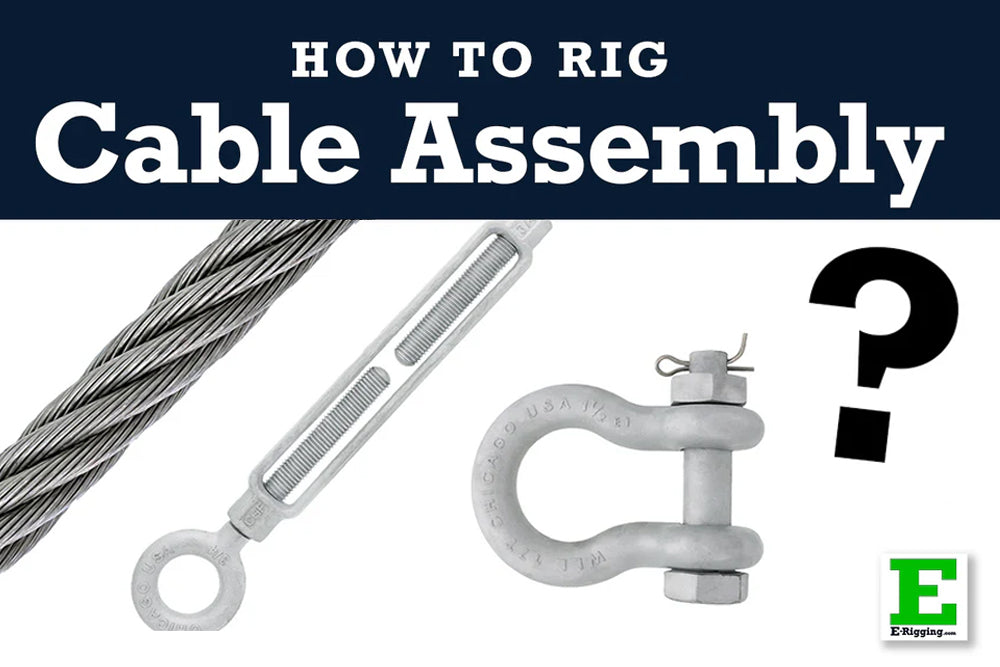 How to rig cable assembly