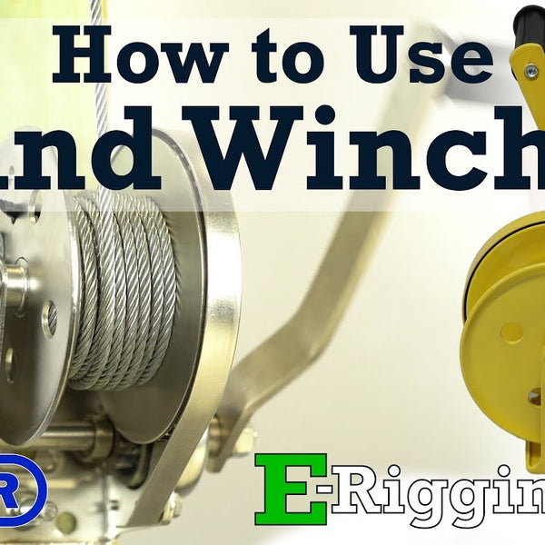How To Use Tyler Tool Hand Winches v9306.1blu.de