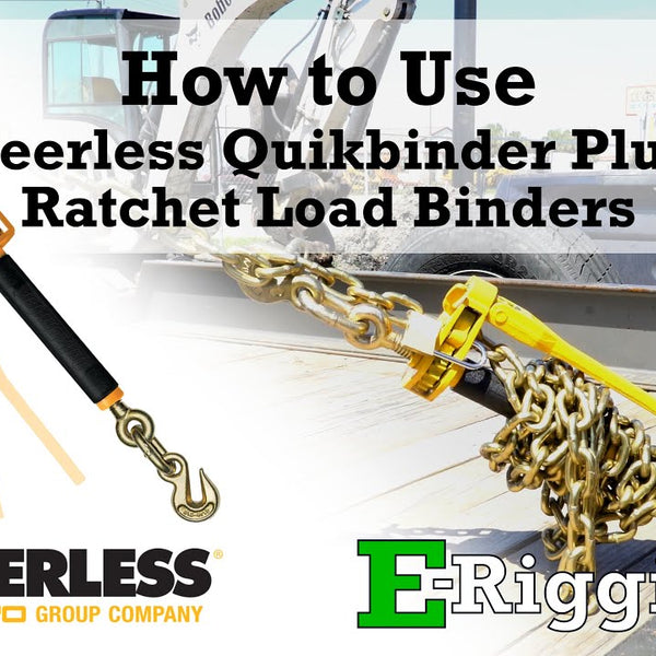SCC Quickbinder Plus Ratchet Load Binder