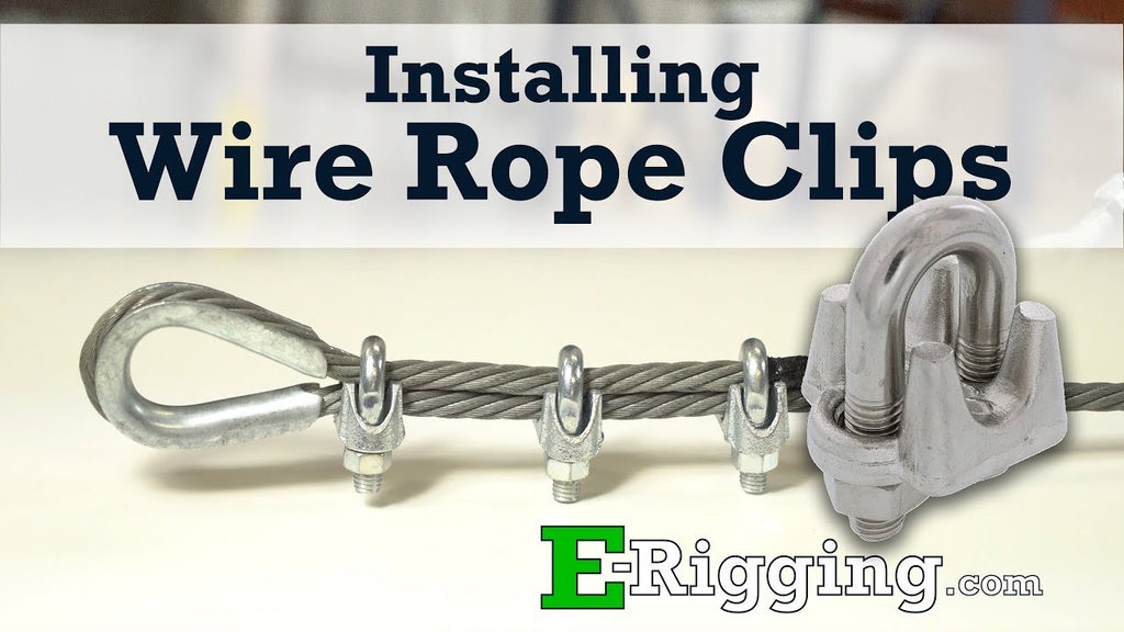 How to Install Wire Rope Clips