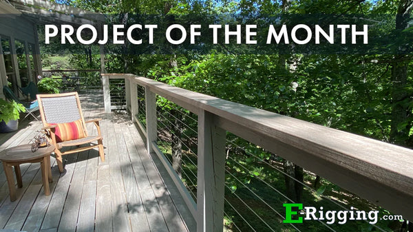 Taking Advantage of Damage: A Cable Railing Deck Project