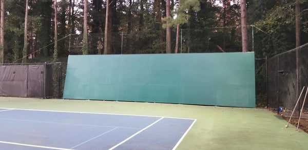 How to Set Up a Tennis Hitting Wall