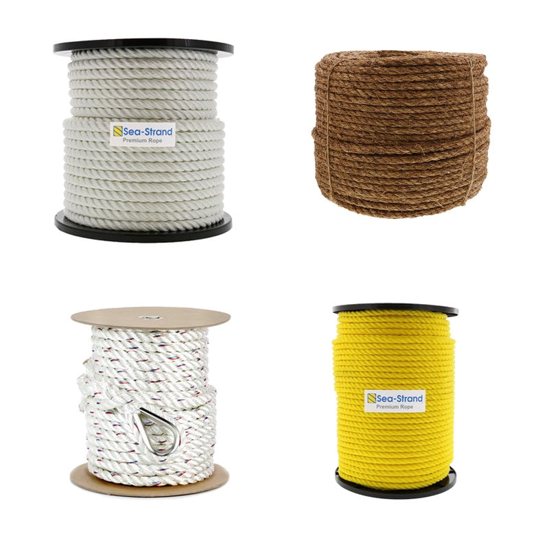 3 Strand Rope | Anchor Lines, Manila Rope & Polypropylene Rope