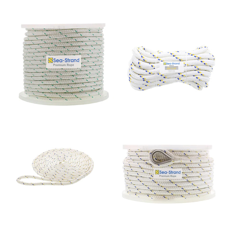 Polyester Rope - Double Braided, Anchor Lines, & Dock Lines