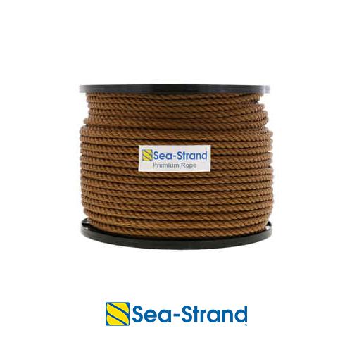 Polypropylene Rope | Tan, 3 Strand Rope | Easy to Splice