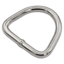 1/8" x 1-3/16" Stainless Steel D Ring