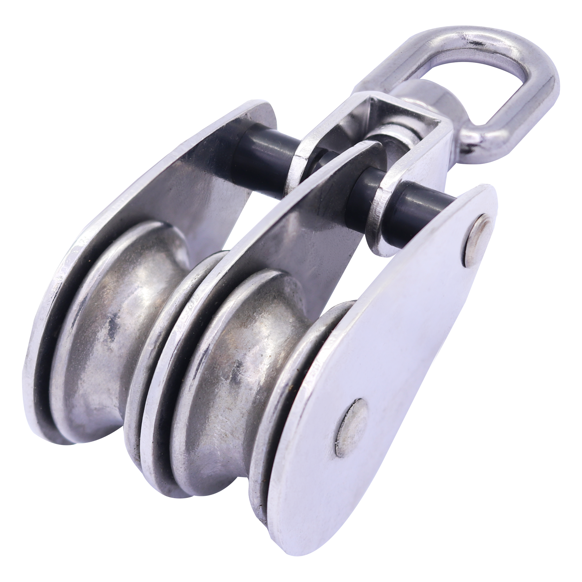Sailboat Rigging Hardware FIXOSHEE 2pcs Stainless Steel Pulley