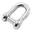 Type 304 Stainless Steel Flat Pin D Shackle