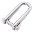 Type 316 Stainless Steel Key Pin Long D Shackle