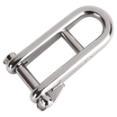Type 316 Stainless Steel Key Pin Halyard Shackle