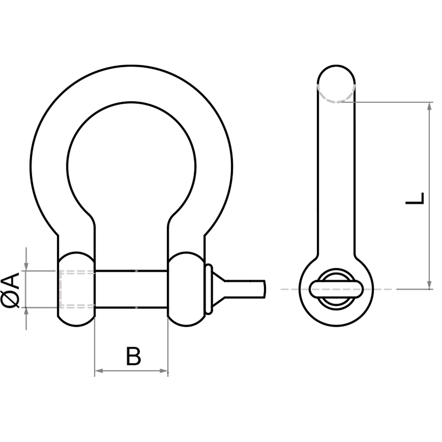 thumbnail image 2 of G-5263 Super Bow BTA Shackle 2 of 14