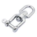 3/16" Stainless Steel Jaw x Eye Swivel