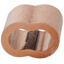 3/8" copper hourglass sleeve