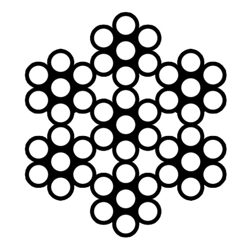 7 x 7 Cable Cross Section