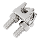 9/16" Type 316, Stainless Steel Cast Wire Rope Clip