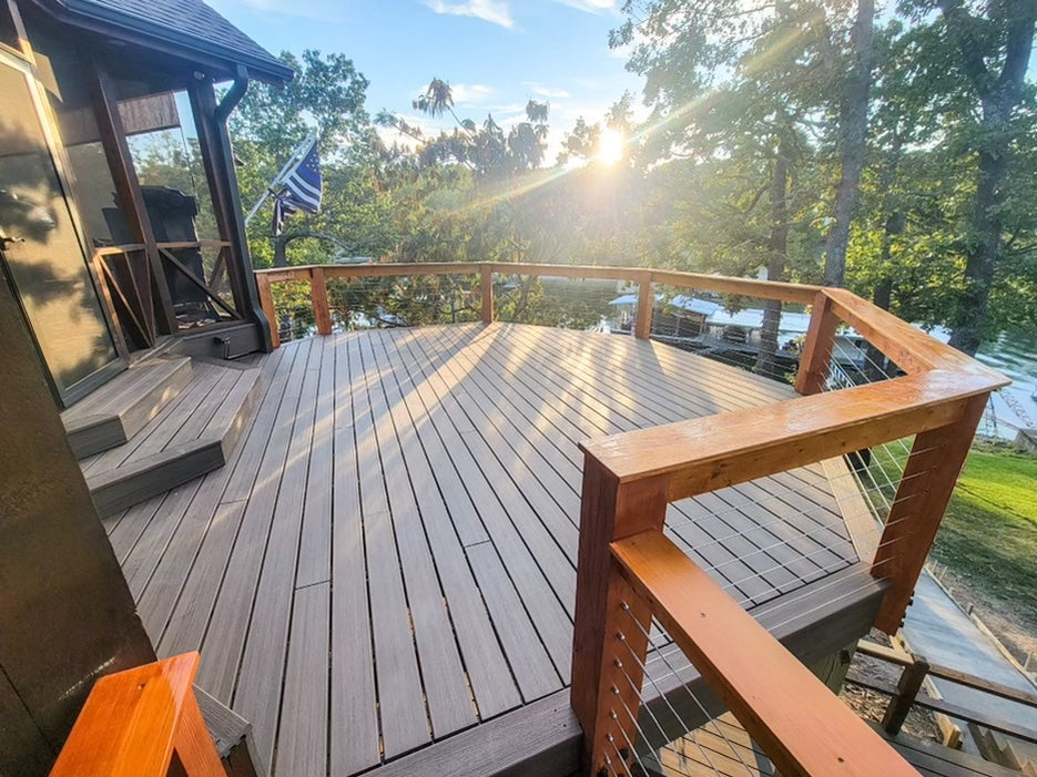 Cable Railing Deck View Cable Railing Deck View