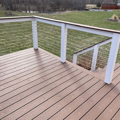 Cable-Railing-White