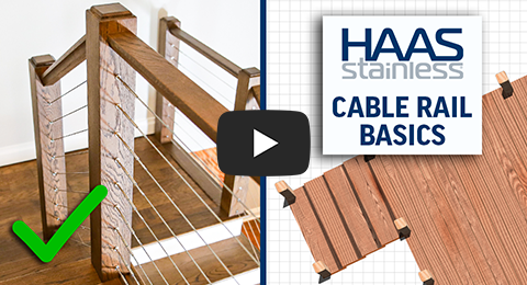 Cable Rail Basics Instruction video