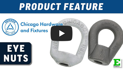 Chicago Hardware Eye Nuts | E-Rigging Products