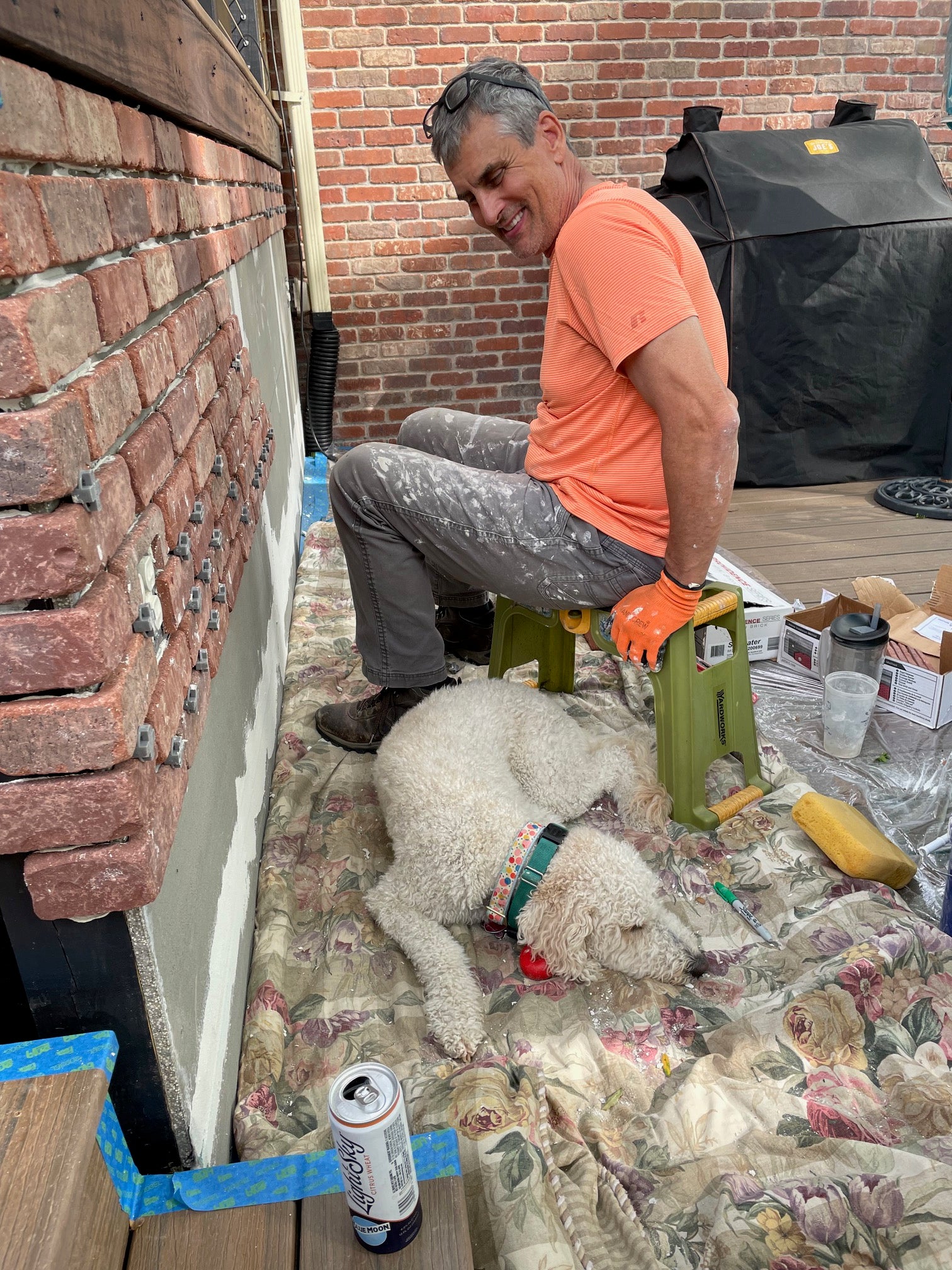 Dan and his Dog Image