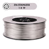 Grand Strand 1x19 Type 316 Stainless Steel Cable