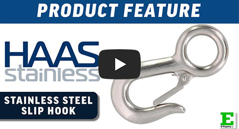 HAAS Stainless Steel Slip Hook | E-Rigging Products