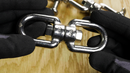 Stainless Steel Eye x Eye Swivel Close Up