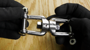 Stainless Steel Jaw x Jaw Swivel Close Up