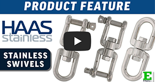 HAAS Stainless Steel Swivels