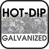 Hot Dip Galvanized
