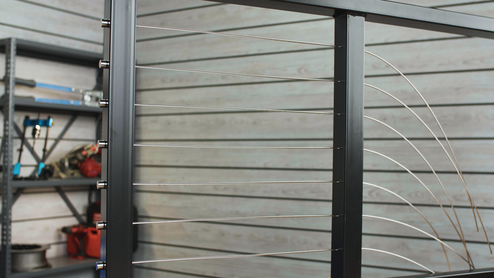 REVO Thru-Post Tensioners in Metal Posts