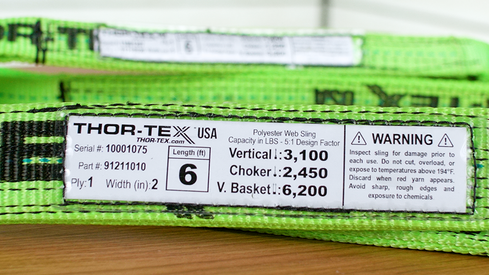 How to Choose the Right Web Sling