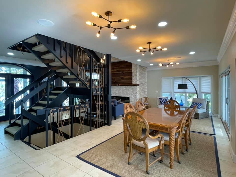 Showpiece Rope Staircase Showpiece Rope Staircase
