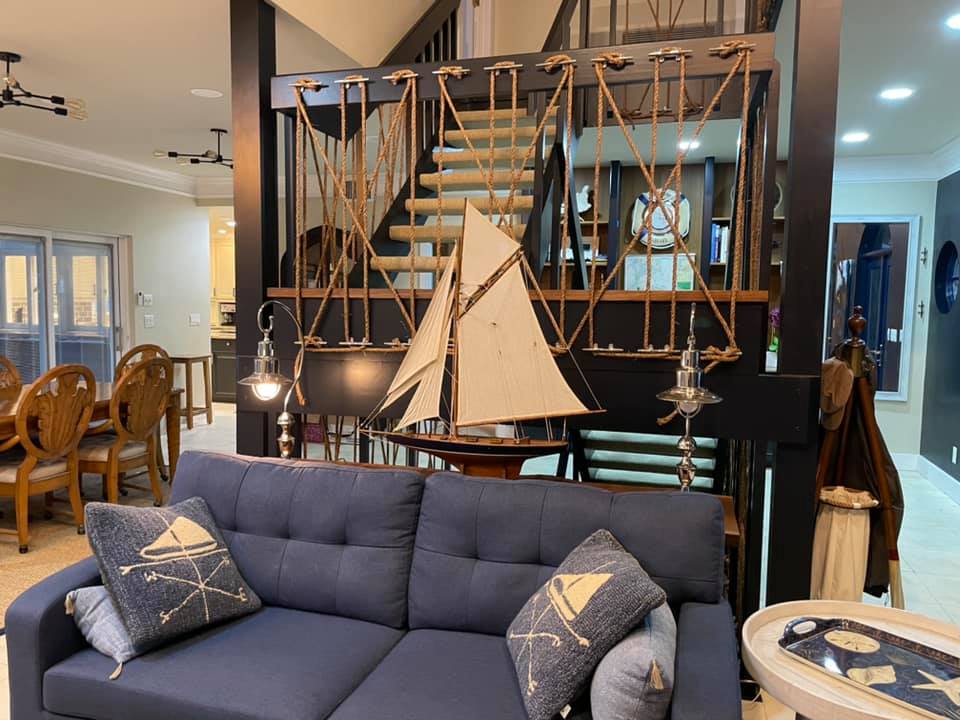 Showpiece Rope Staircase Showpiece Rope Staircase