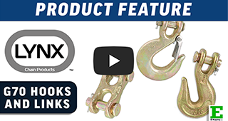 Lynx Grade 70 Clevis Hooks and Links