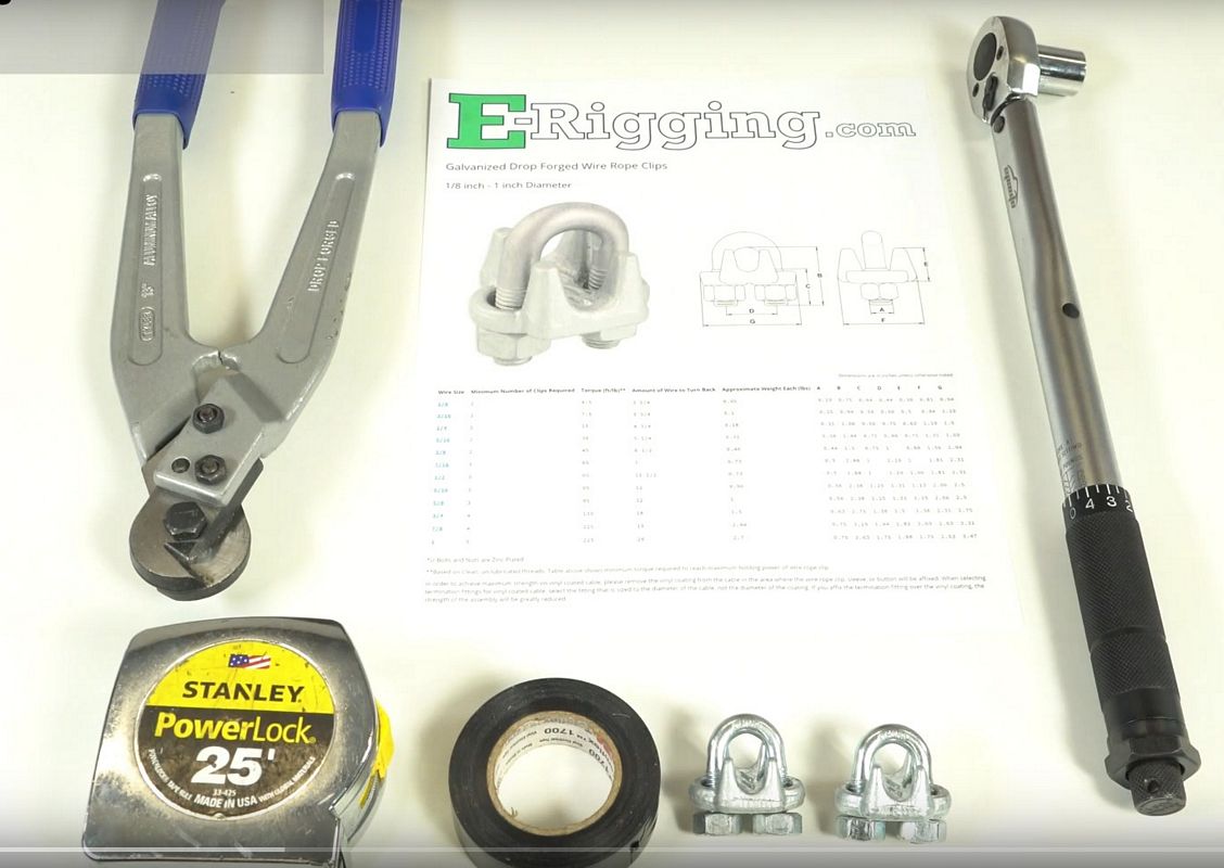 How to Install Wire Rope Clips